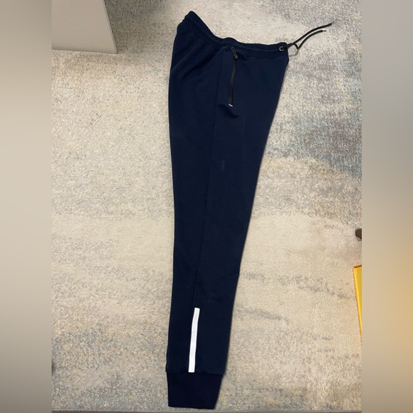 EUC Men’s Size Large (31” waist) Galaxy By Harvic Drawstring Joggers Dark Navy - Picture 3 of 10